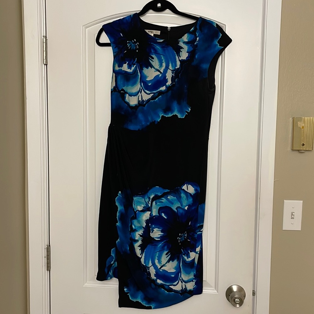 Wisp faux wrap dress